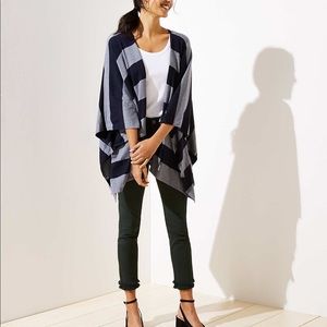 Loft striped travel wrap